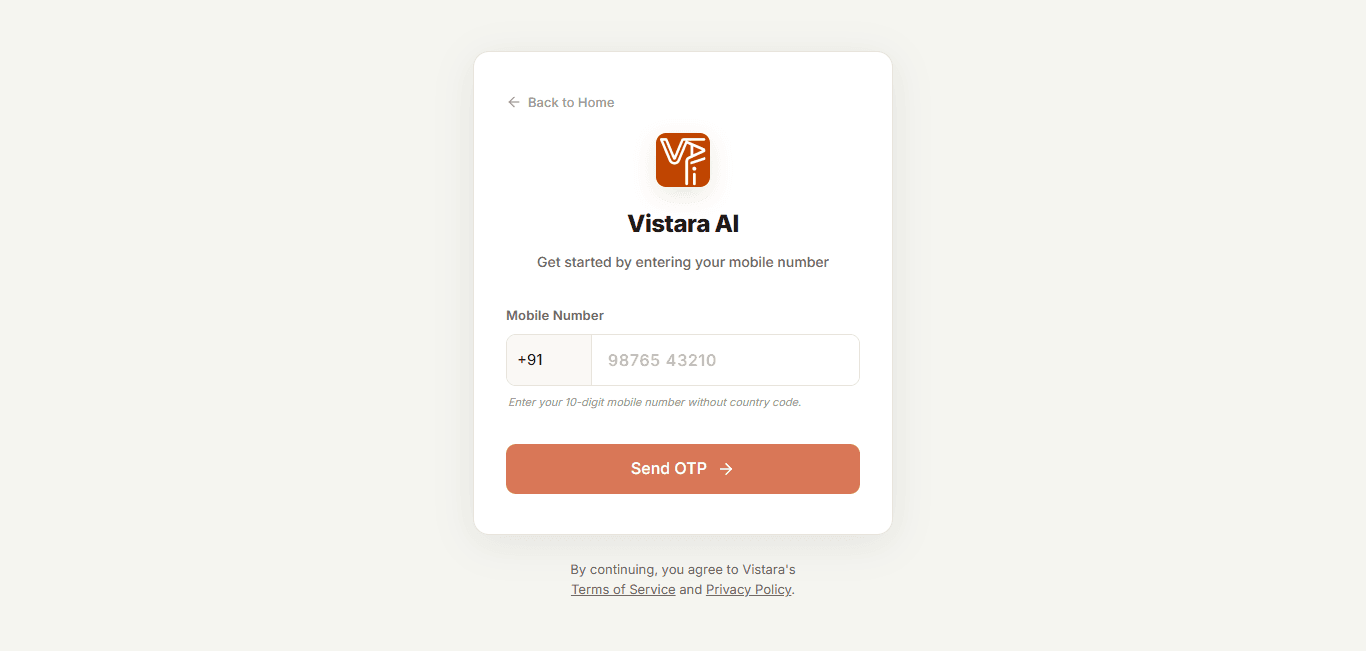 Phone Number Authentication